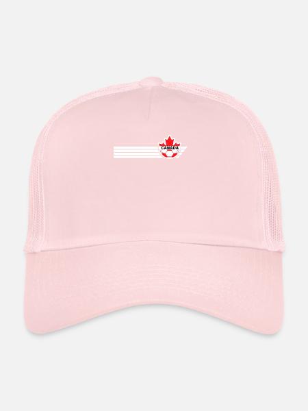 Maillot de fan de football des Canucks canadiens du Canada - Casquette trucker  - rose pâle - Devant