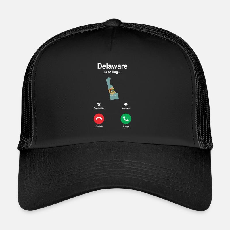 Reisendes Delaware geschenk Trucker Cap