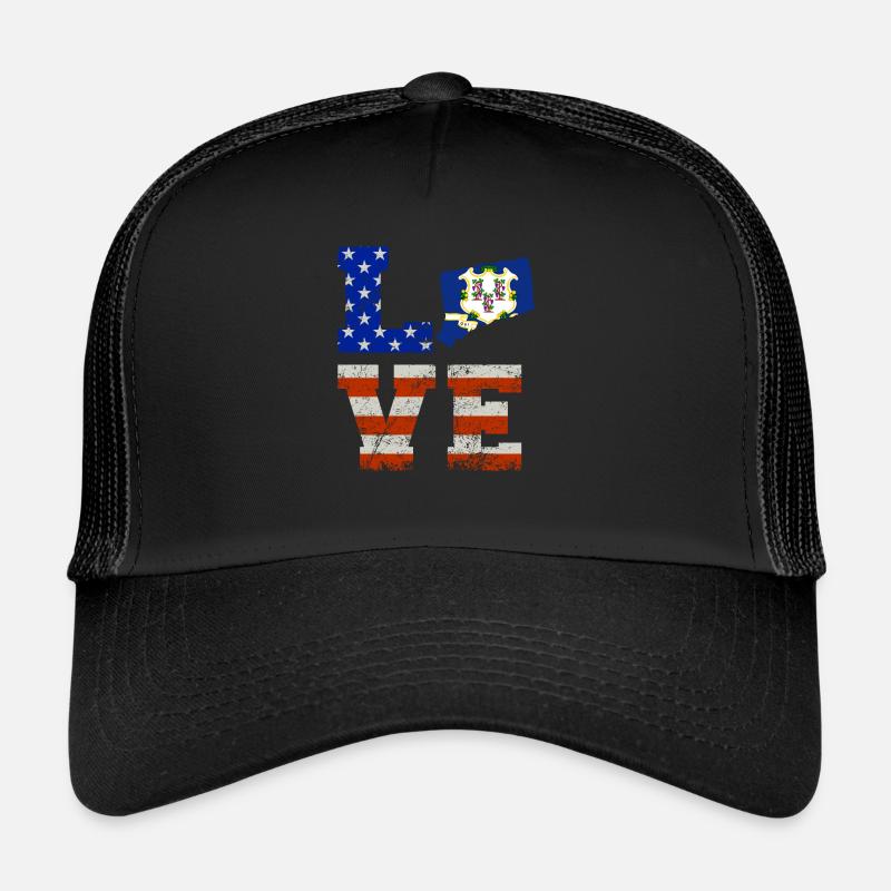 Cher cadeau connecticut Casquette trucker 