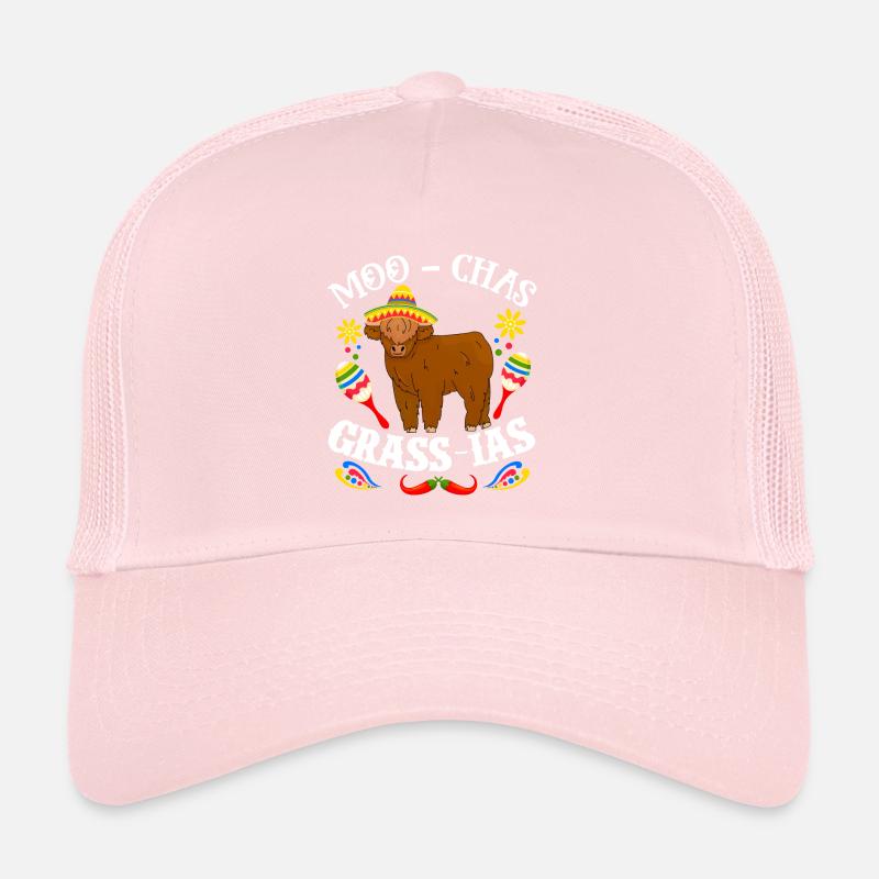 Scottish Highland Cattle Cow Trucker Cap