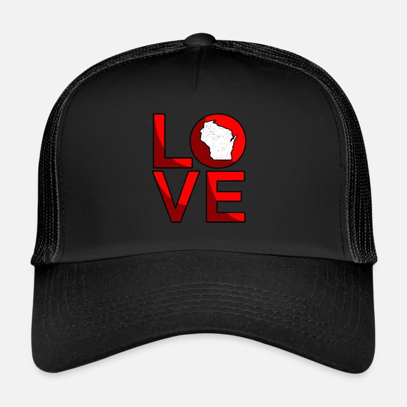 Dear Wisconsin Gift Trucker Cap