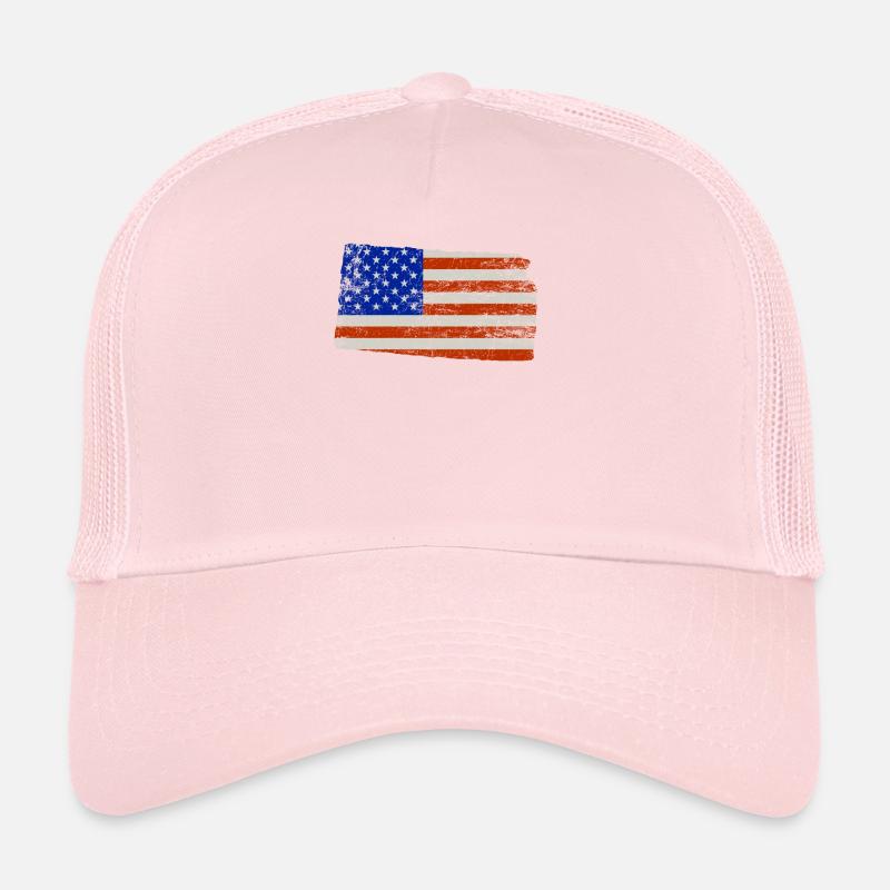 Kansas Home Usa Flagge Geschenk Trucker Cap