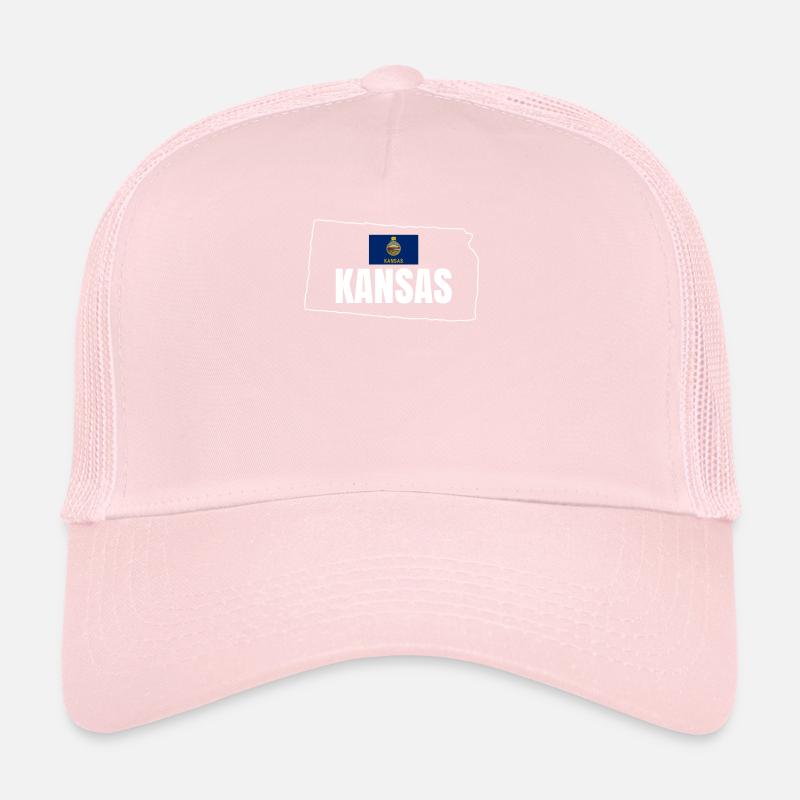 Kansas adventurous gift Trucker Cap