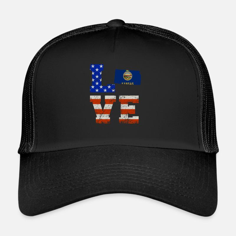 Dear Kansas gift Trucker Cap