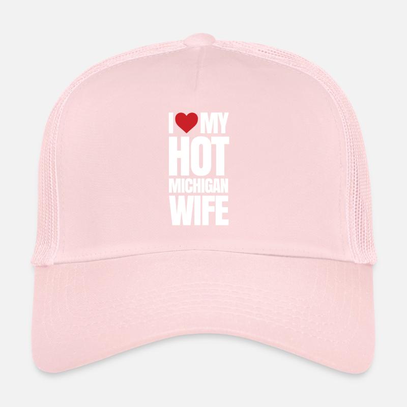 Michigan Ehefrau Geschenk Trucker Cap