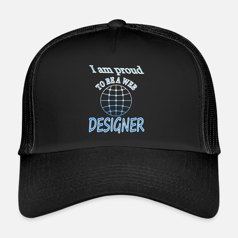 Logiciel de conception Web Internet Idée cadeau Casquette trucker 