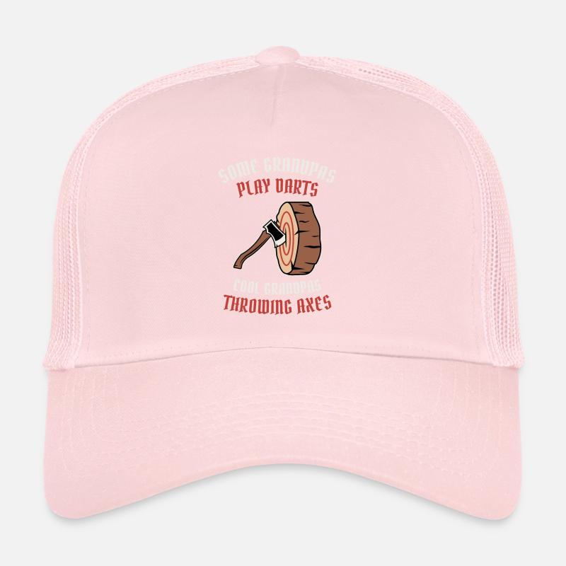 Axt werfen Wurfaxt Doppelaxt Axtwerfer Trucker Cap