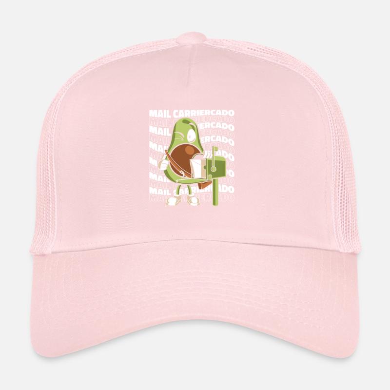 Postbote Brief Kurier Briefträger Trucker Cap