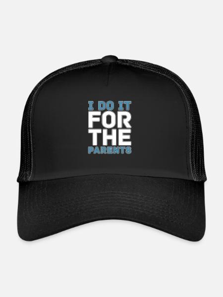 Midwife ObstetricIan - Trucker Cap - black/black - Front