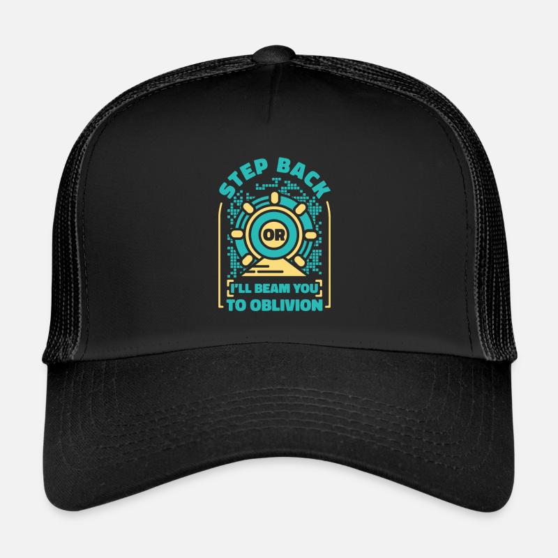 Physik Physiker - Trucker Cap - Schwarz/Schwarz