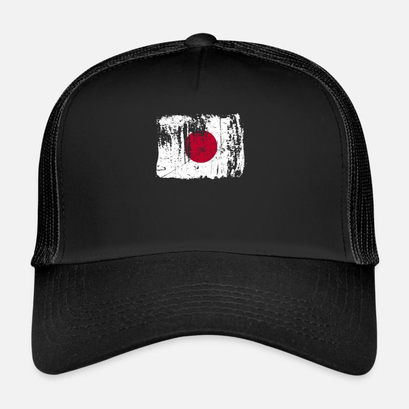 Japan-proud-gift - Trucker Cap - black/black
