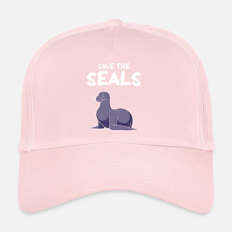 Save The Seals Trucker Cap