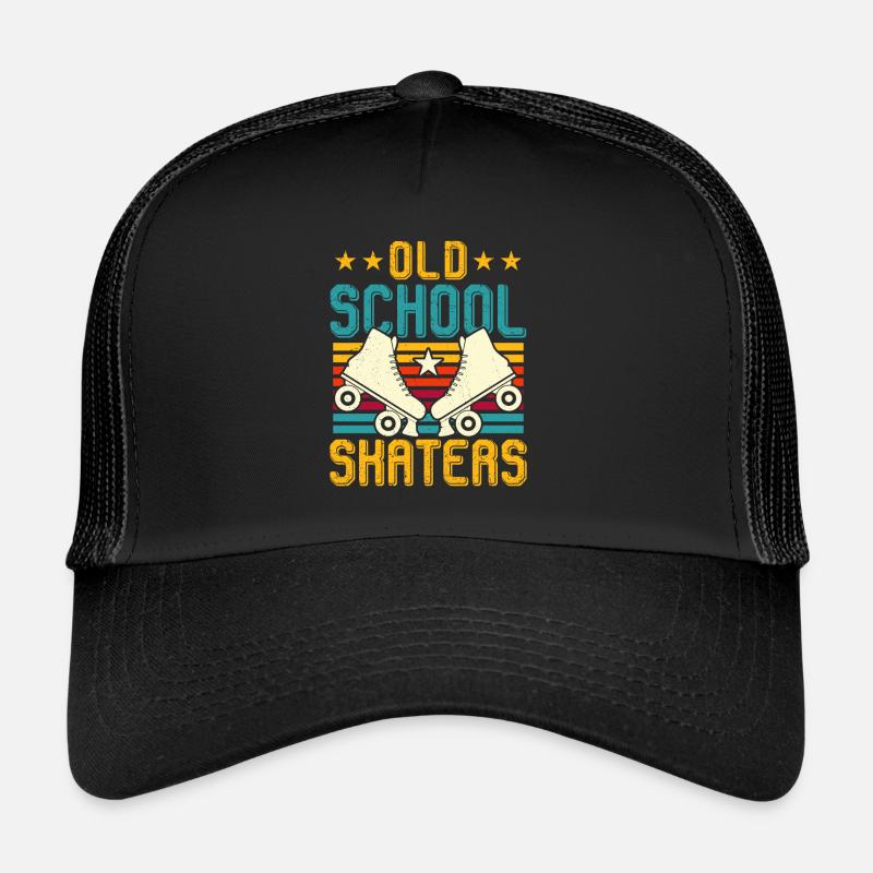Retro Roller Skates Trucker Cap