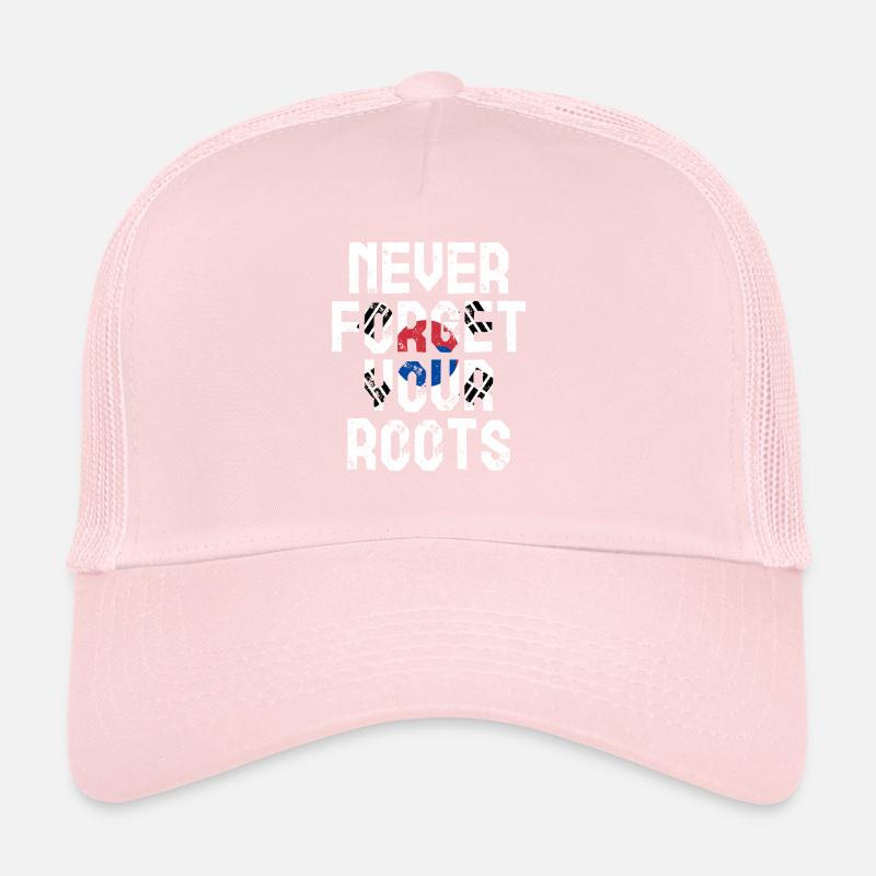 Wurzeln Südkorea Geschenk Trucker Cap