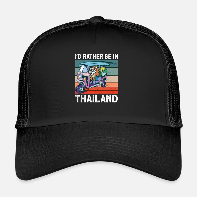 Dreirad Thailand Geschenk Trucker Cap