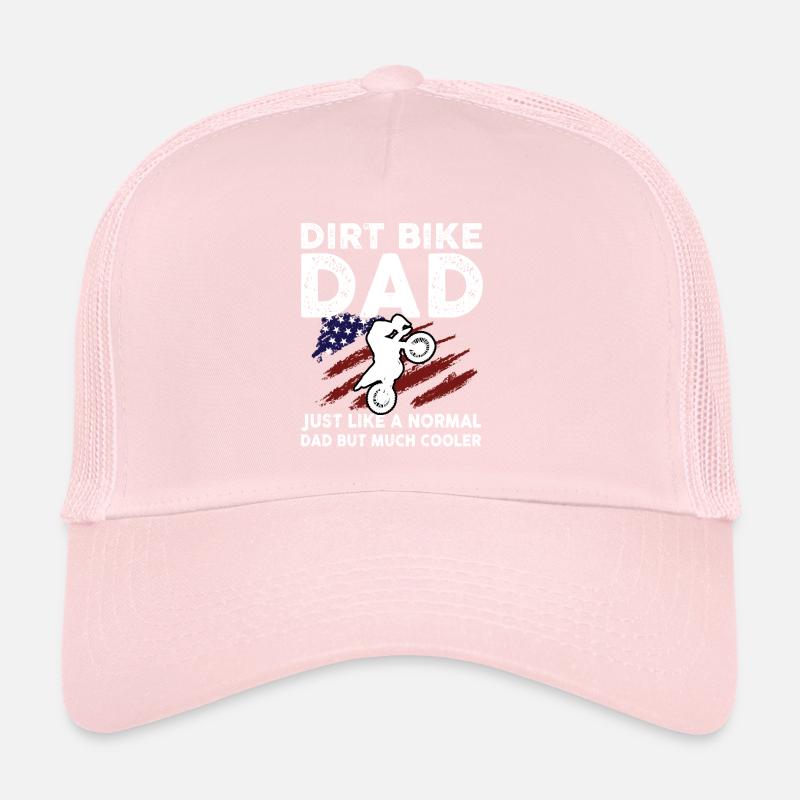 Funny Motorbiking Dad Trucker Cap
