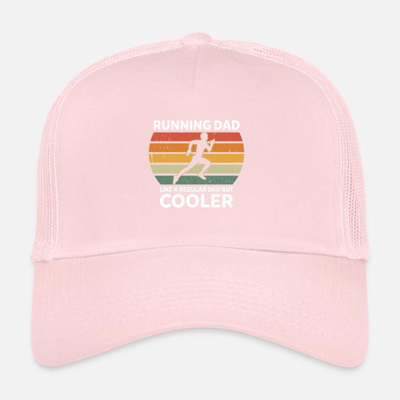 Running Dad Like A Regular Dad But Cooler Marathon Trucker Cap