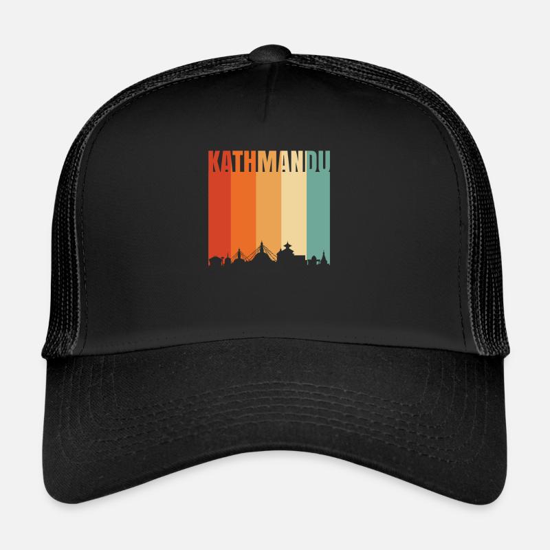 Kathmandu - Trucker Cap - Schwarz/Schwarz