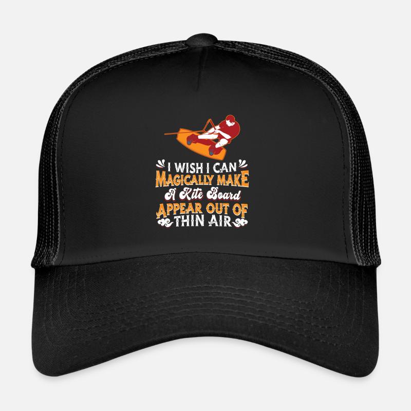 Kitesurf Kiteboard Kite Kite Kiten Casquette trucker 