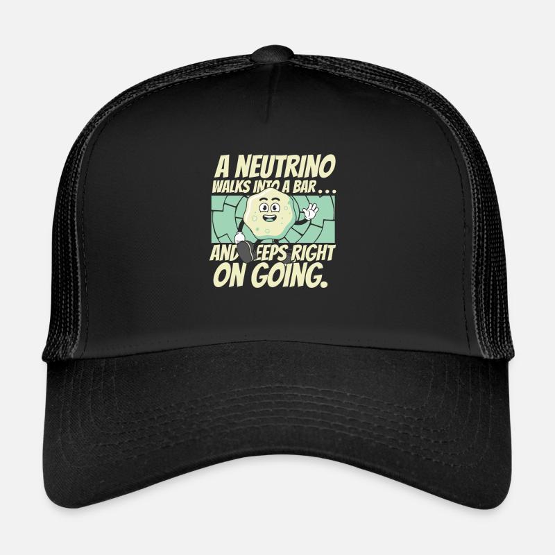 Physicien physicien - Casquette trucker  - noir/noir
