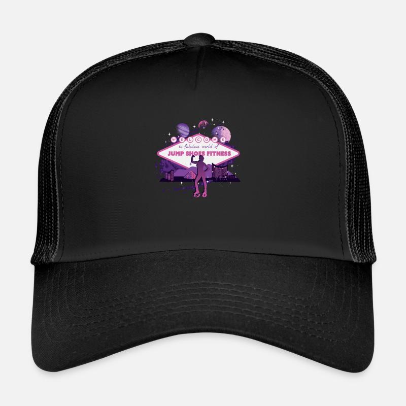 Fabuleux monde de chaussures de saut fitness Casquette trucker 