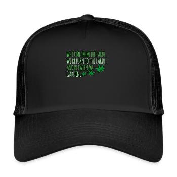 Cannabis - Trucker Cap - black/black - Front