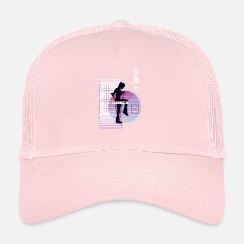 Vaporwave Metaverse Saut à la corde Casquette trucker 