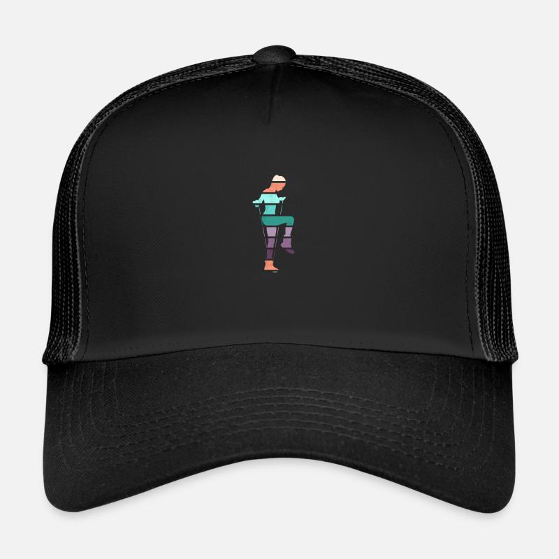 Saut à la corde rétro Casquette trucker 
