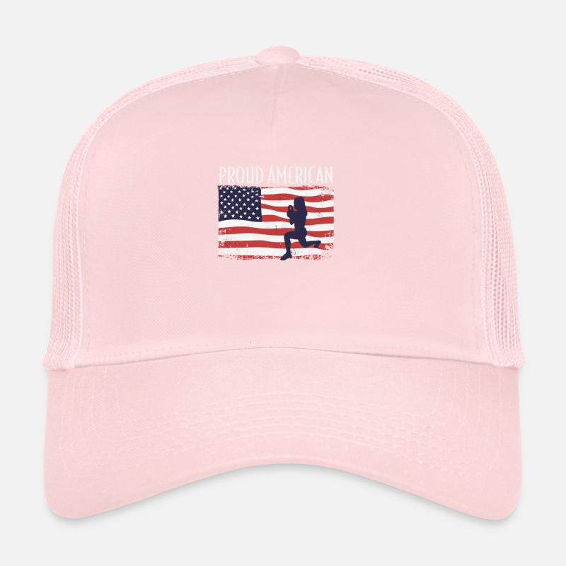 Drapeau américain HIIT Casquette trucker 