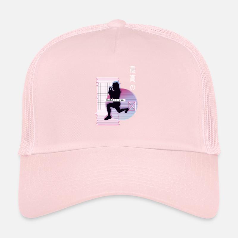 Vaporwave Metaverse HIIT Casquette trucker 