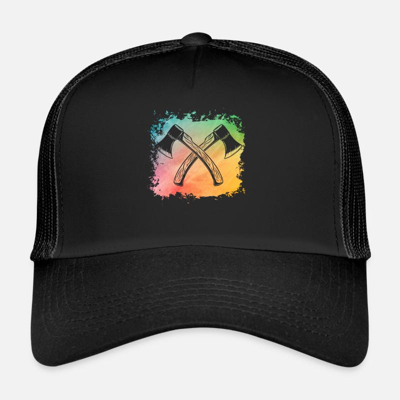 Lancer de hache rétro Casquette trucker 