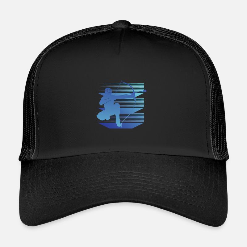 Flèche de géométrie Casquette trucker 