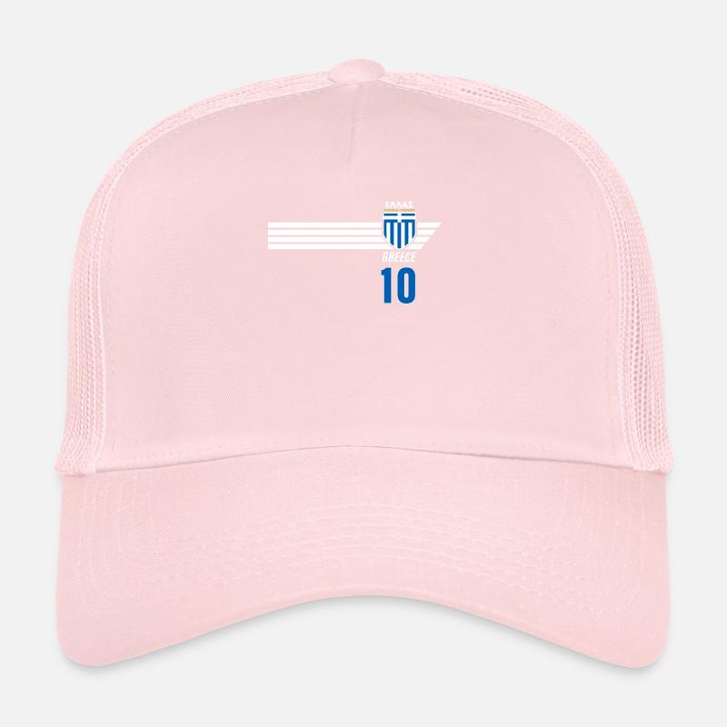 Grèce Hellas Grèce Football grec Casquette trucker 