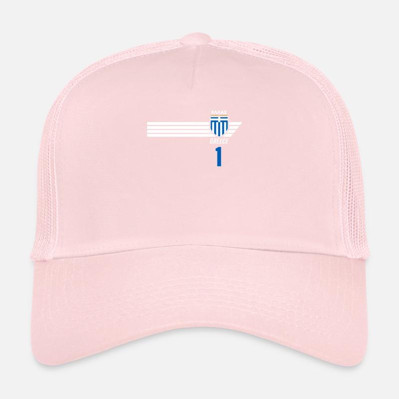 Grèce Hellas Grèce Football grec Casquette trucker 
