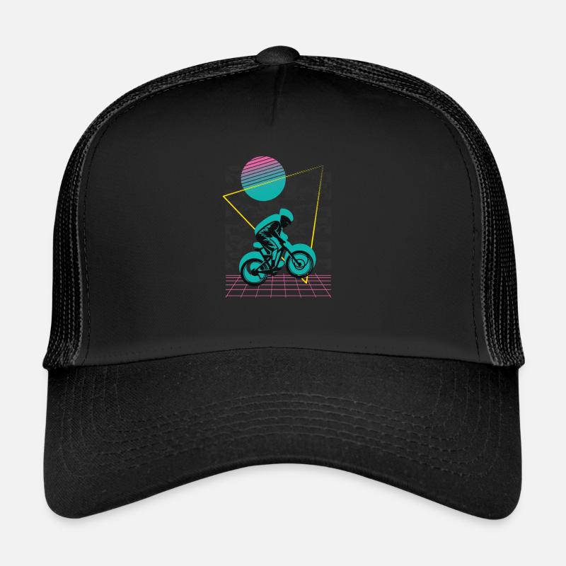 Vaporwave Descente Casquette trucker 