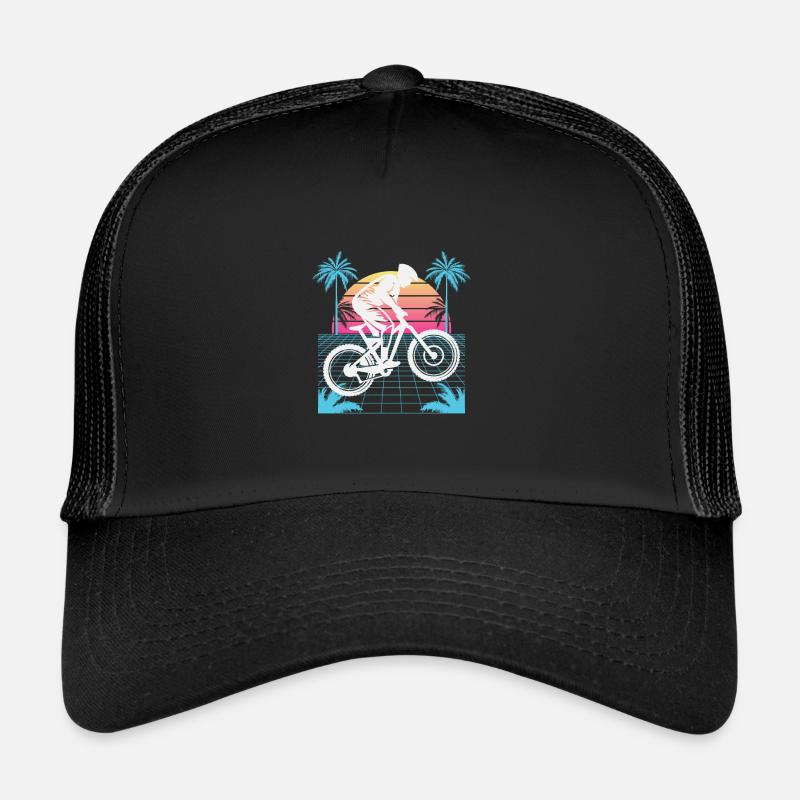 Vaporwave Descente Casquette trucker 