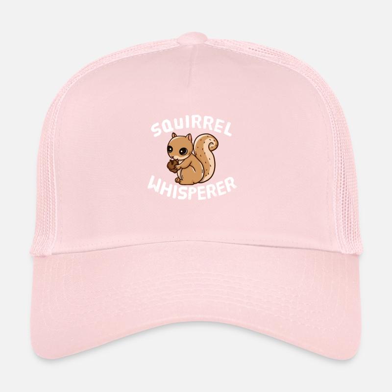 Funny Squirrel Lover Squirrel Whisperer Trucker Cap