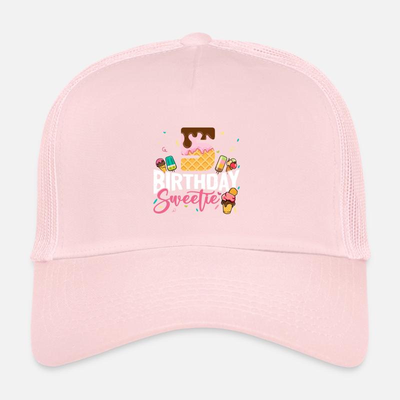 Amateur de crème glacée de 5 ans Casquette trucker 