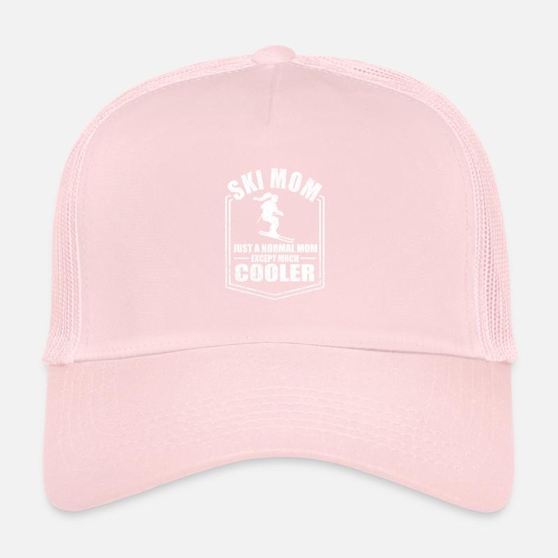 Ski Mom Just Normal Mom Except Cooler Mothers Day Trucker Cap