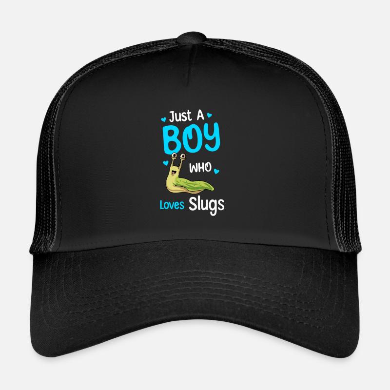 Nur Ein Junge, Der Schnecken Liebt Trucker Cap