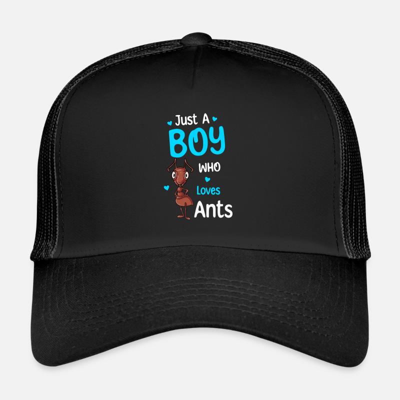 Nur Ein Junge, Der Ameisen Liebt Trucker Cap