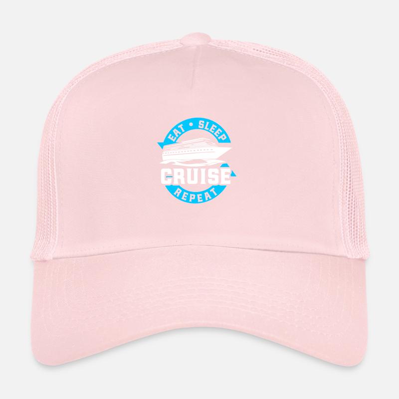 Eat Sleep Kreuzfahrt Repeat Kreuzfahrer Trucker Cap