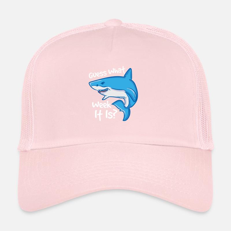 Devinez quelle semaine c’est le requin-marteau Casquette trucker 