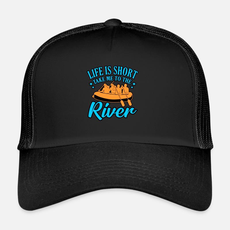 La vie de rafting Casquette trucker 