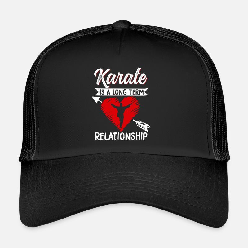 Karate Black Belt Gi Uniform Trucker Cap