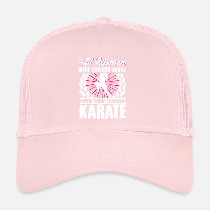 Karate Black Belt Gi Uniform All Trucker Cap