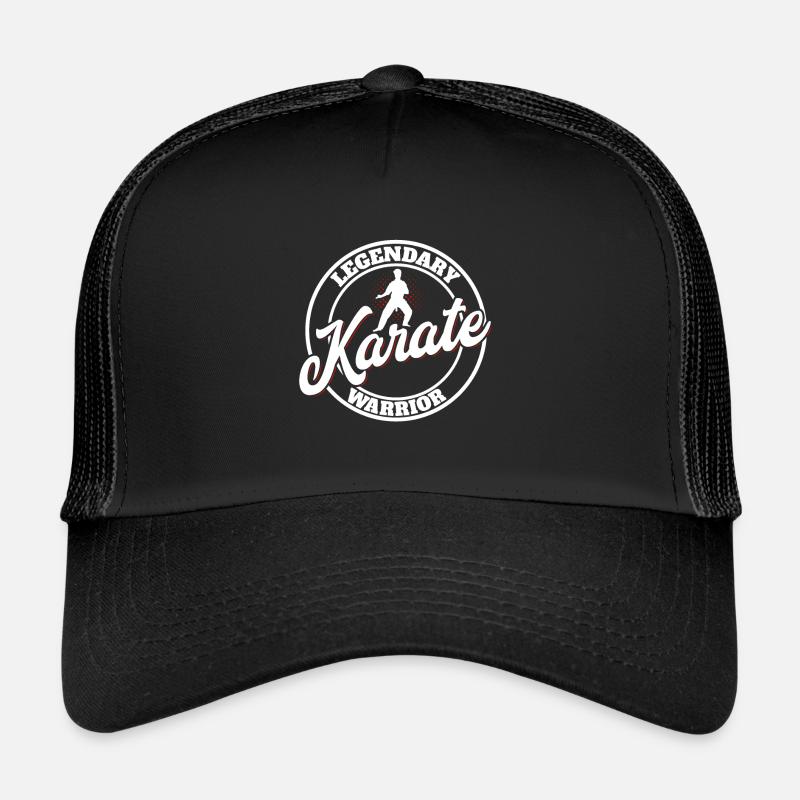 Karate Black Belt Gi Uniform Trucker Cap