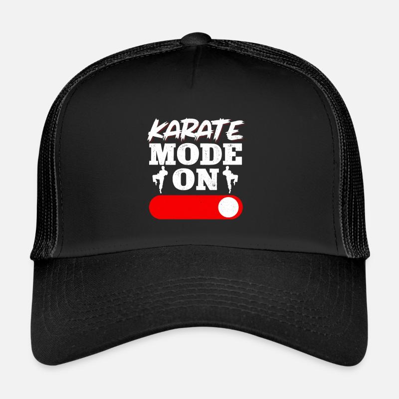 Karate Black Belt Gi Uniform Trucker Cap