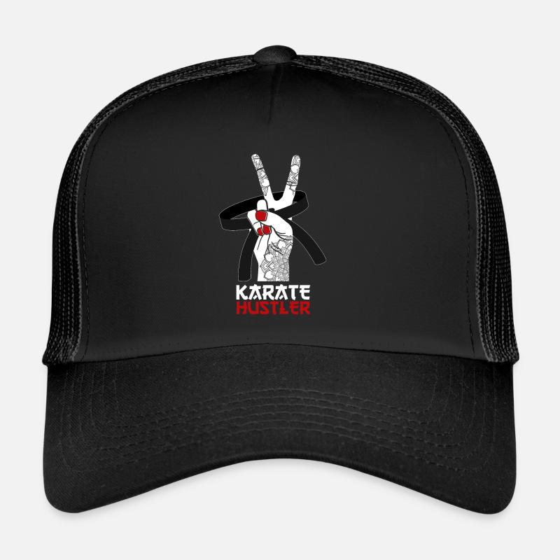 Karate Black Belt Gi Uniform Trucker Cap
