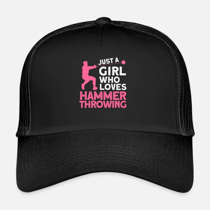 Lancer de marteau Casquette trucker 